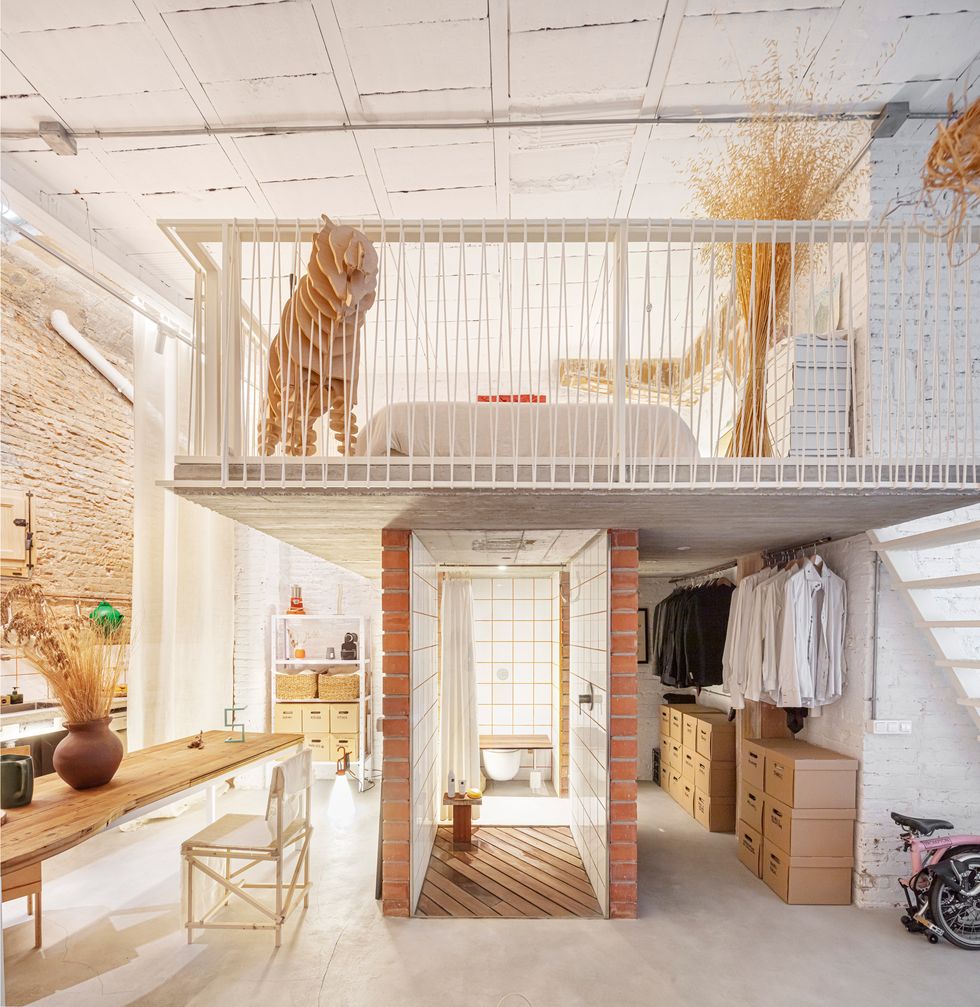 loft avec mezzanine