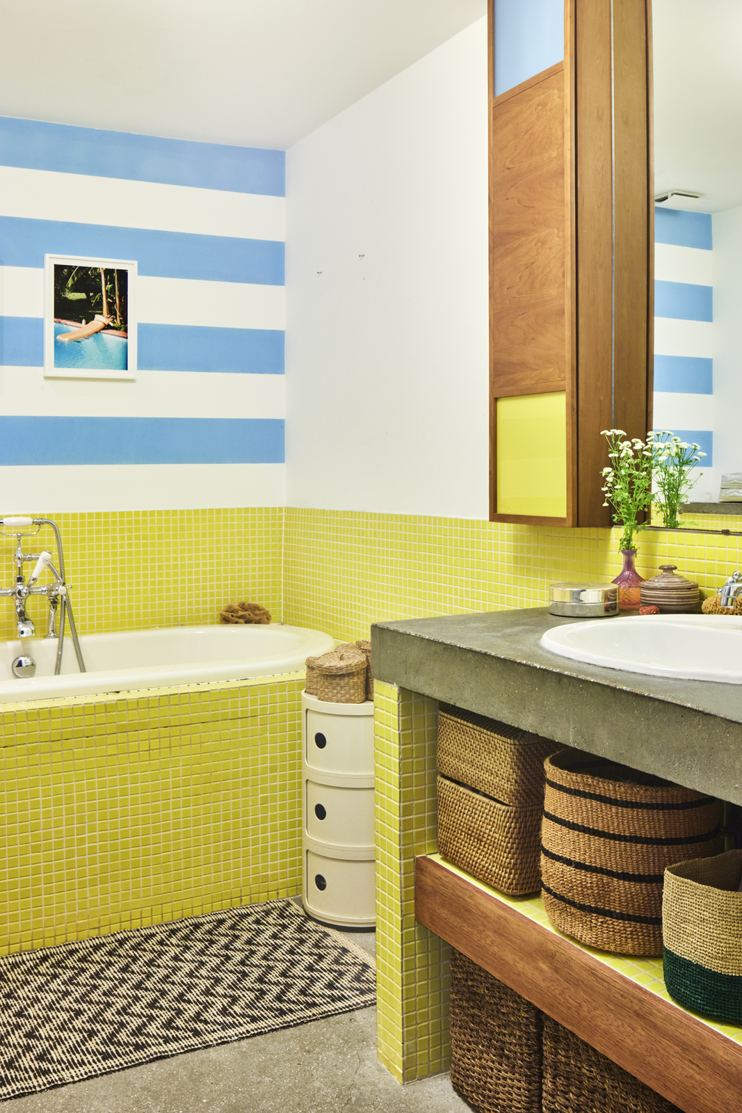 salle de bain décoration contemporaine et colorée salle de bain décoration contemporaine et colorée