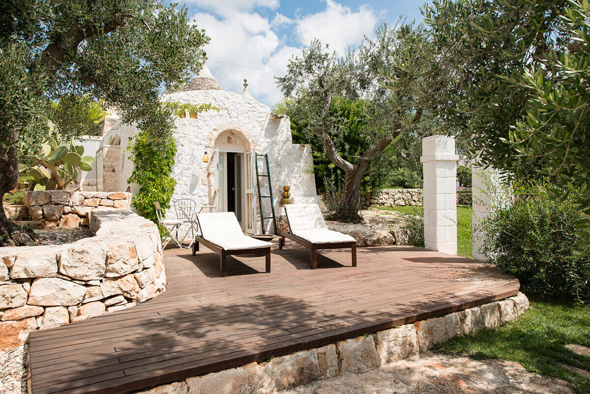 terrasse trulli Pouilles terrasse trulli Pouilles