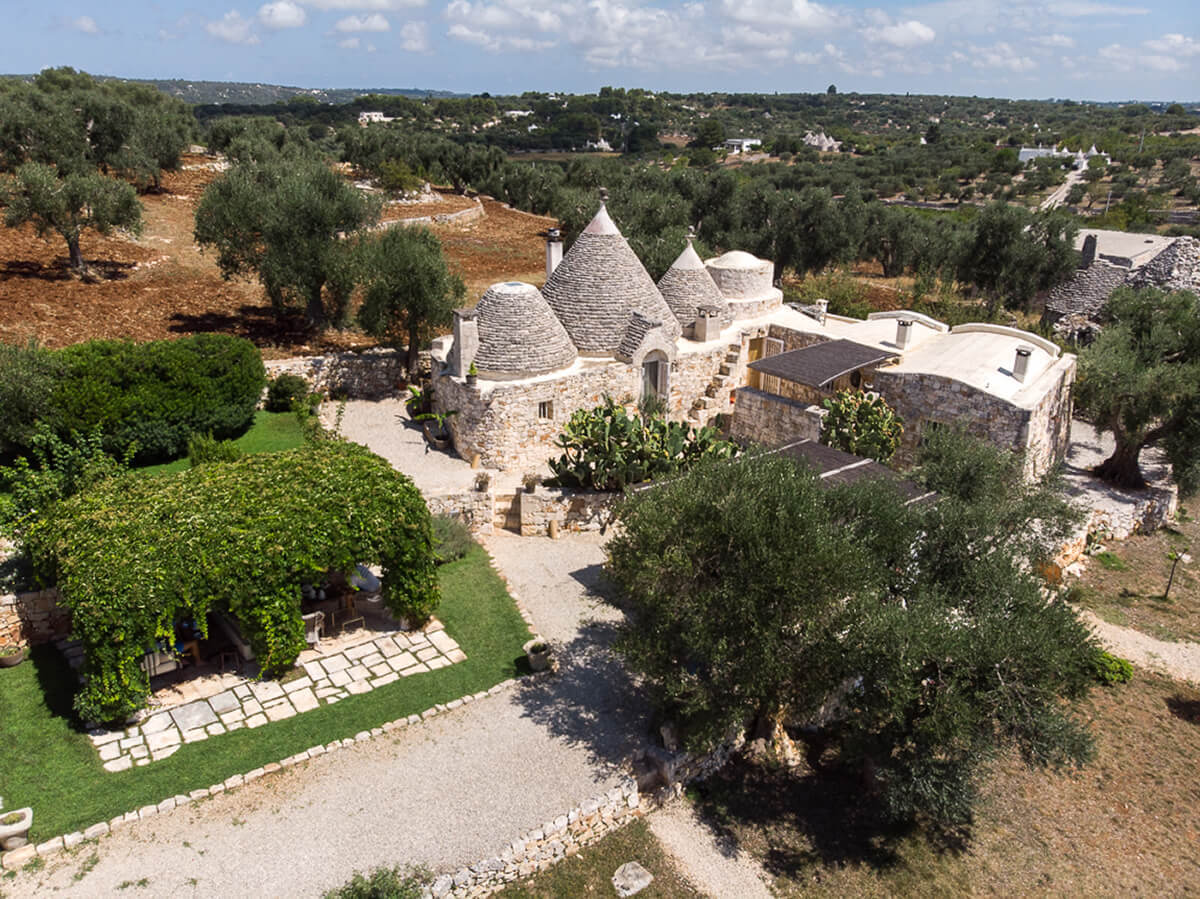 façade trulli Pouilles façade trulli Pouilles
