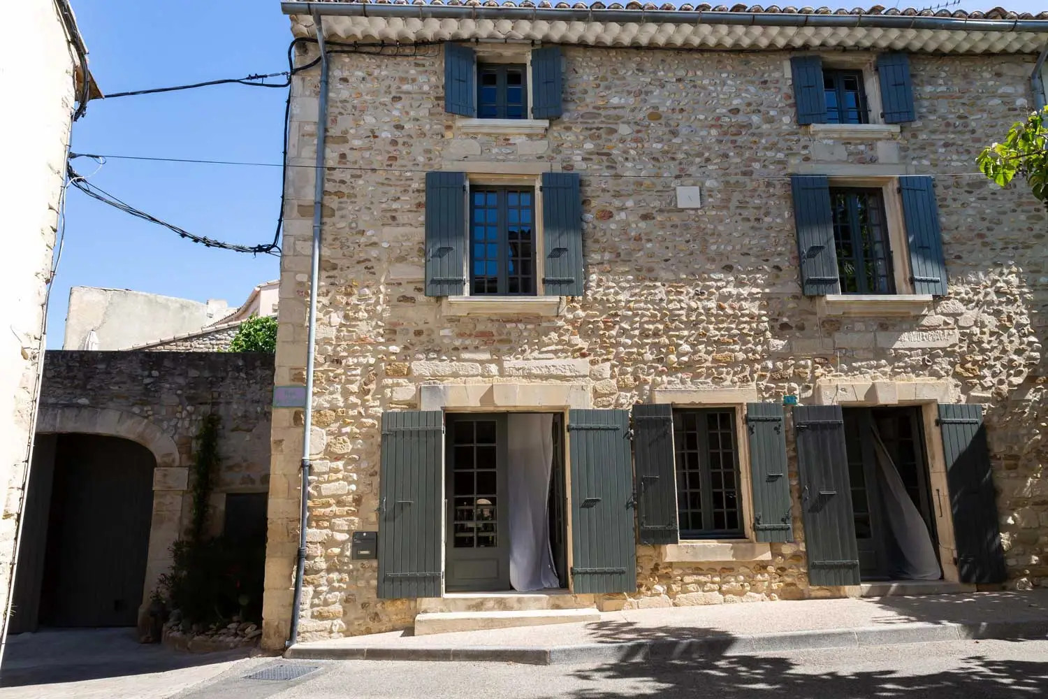 façade maison Drôme Provençale façade maison Drôme Provençale