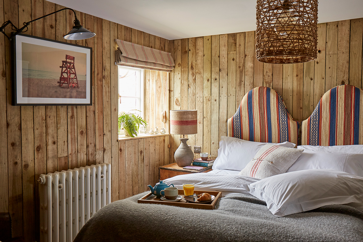 chambre décoration rustique chic