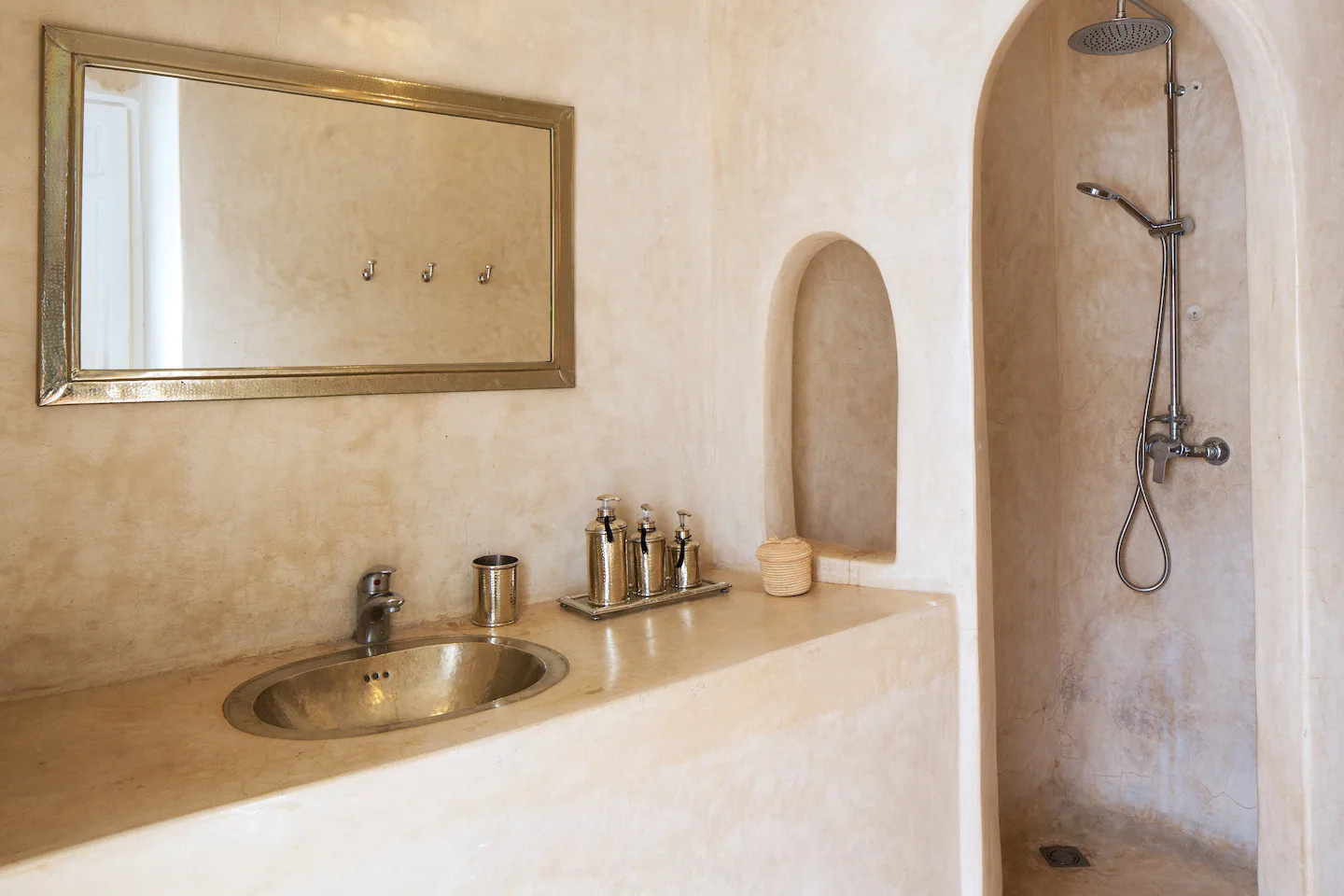 salle de bain tadelakt