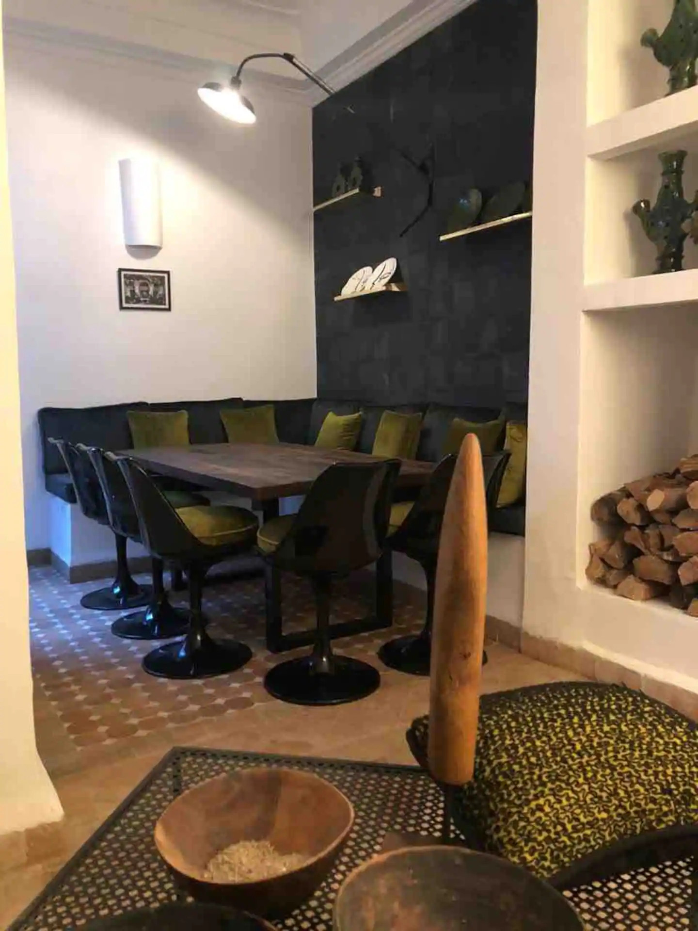 salle à manger contemporaine