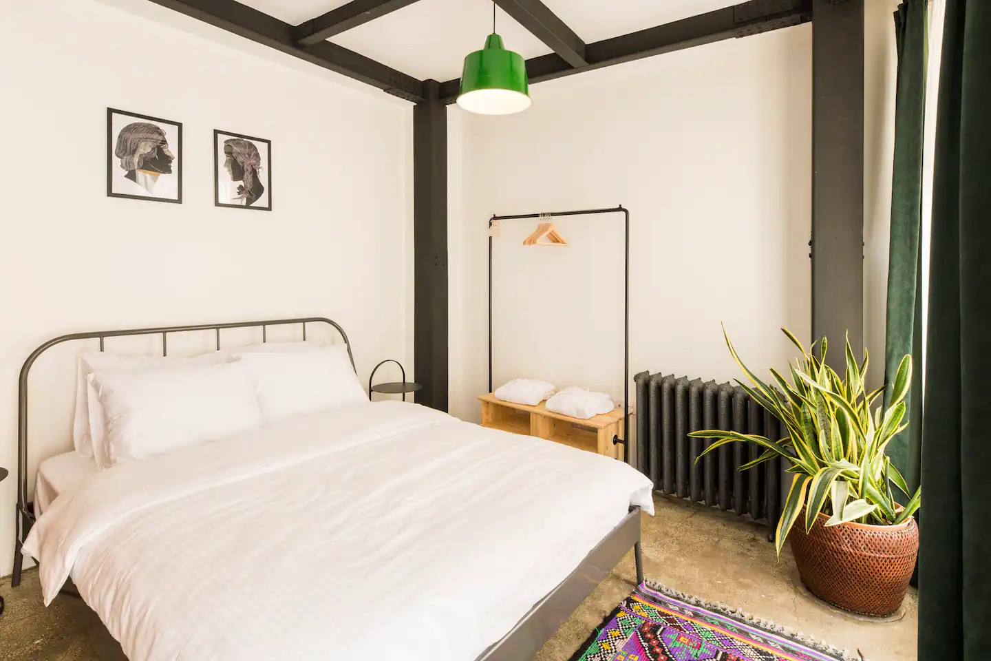 chambre avec poutres