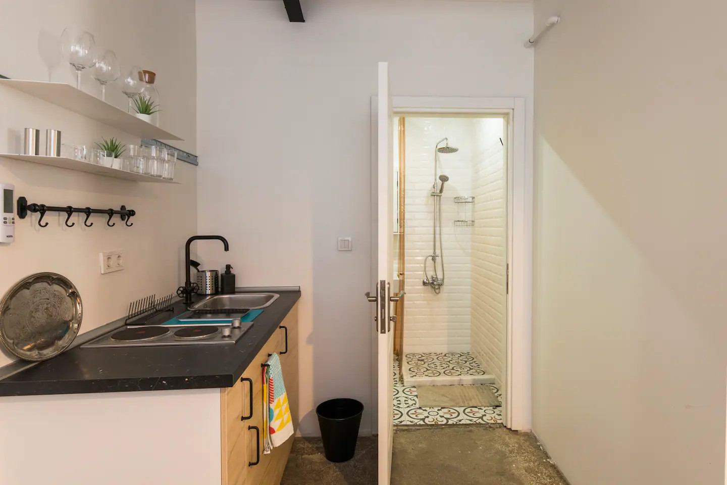 salle de bain carreaux de ciment