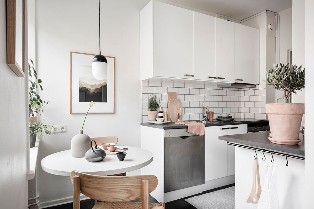 cuisine design blanche