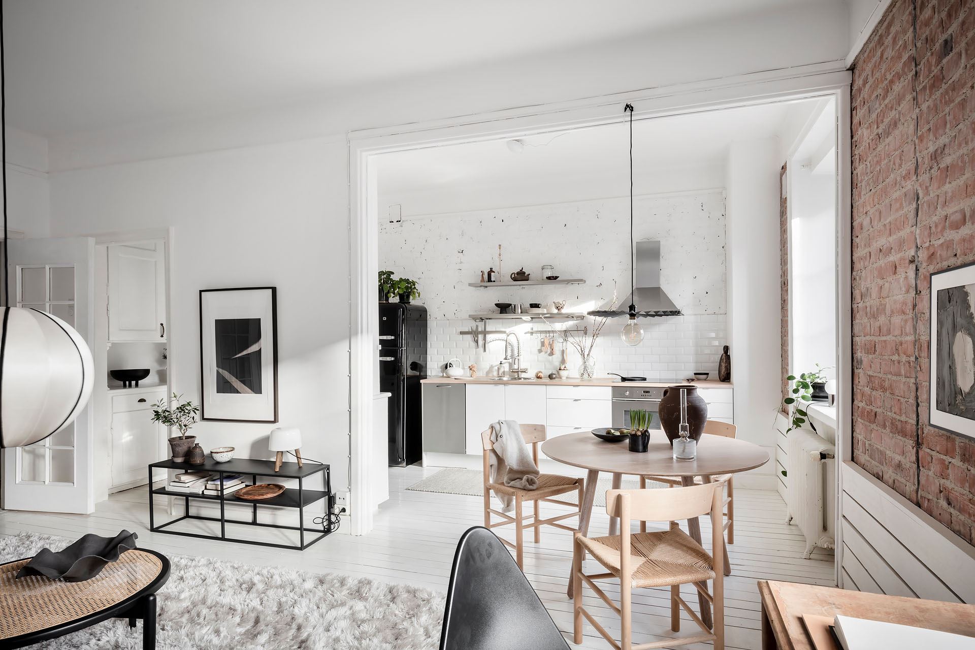 salon et cuisine ouverte décoration scandinave salon et cuisine ouverte décoration scandinave