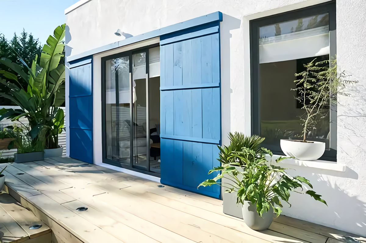 maison volets bleus maison volets bleus