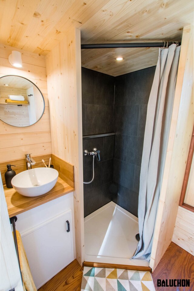 salle de bain mini maison Baluchon salle de bain mini maison Baluchon