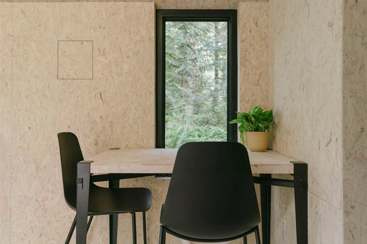 salle à manger mini maison 18m2