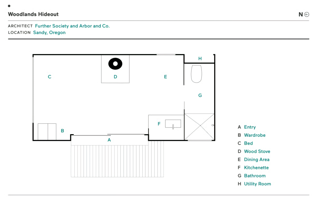plan mini maison 18m2