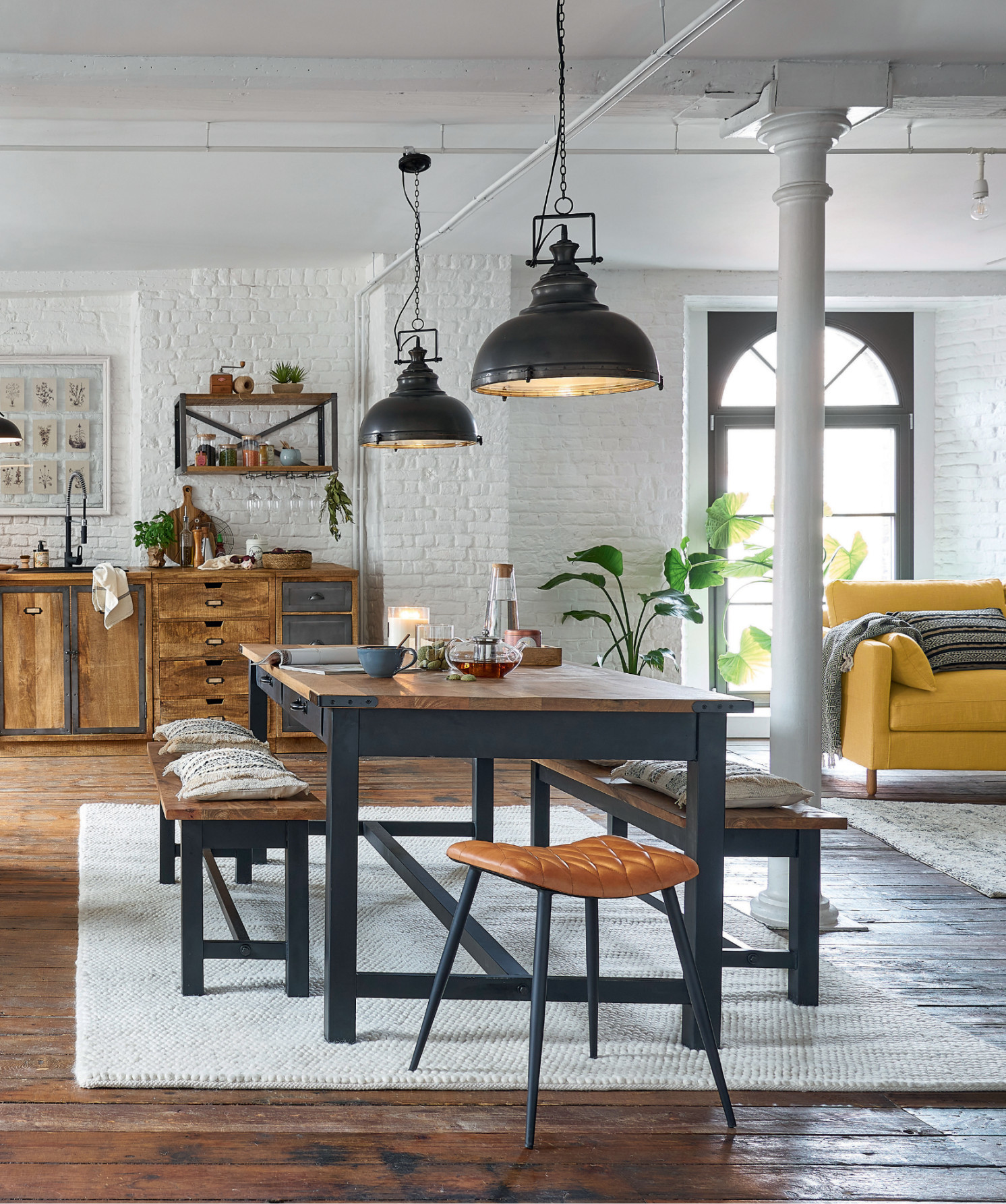 cuisine loft catalogue Maisons du Monde 2022 cuisine loft catalogue Maisons du Monde 2022