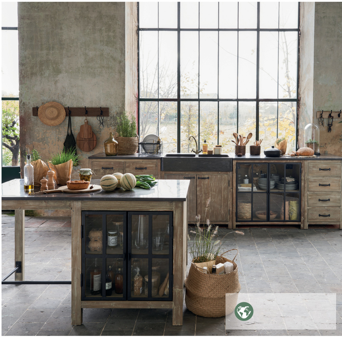 cuisine loft catalogue Maisons du Monde 2022 cuisine loft catalogue Maisons du Monde 2022