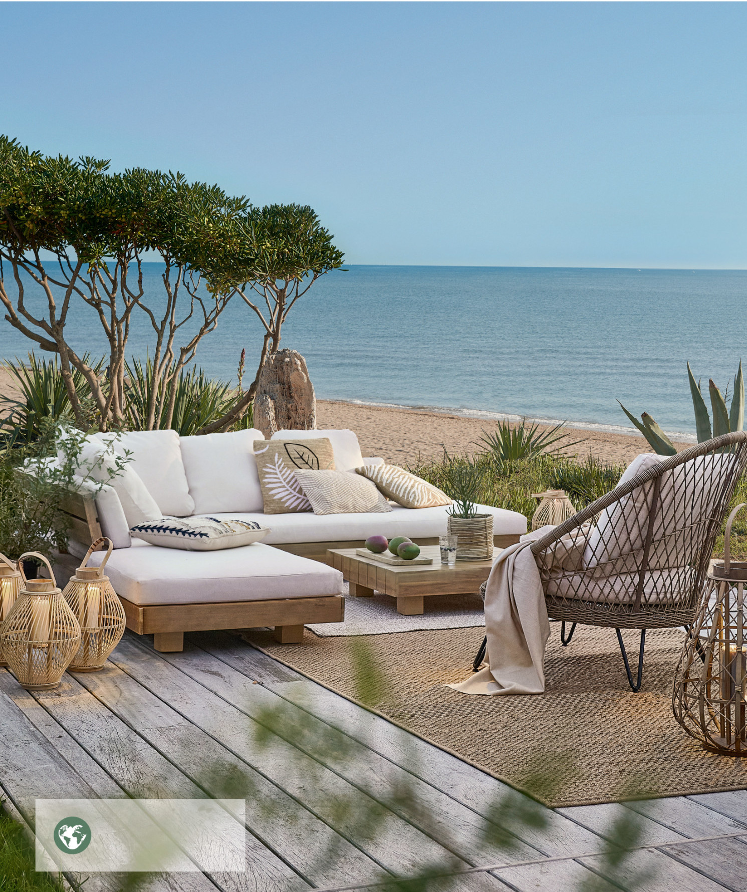 terrasse bois avec vue mer terrasse bois avec vue mer