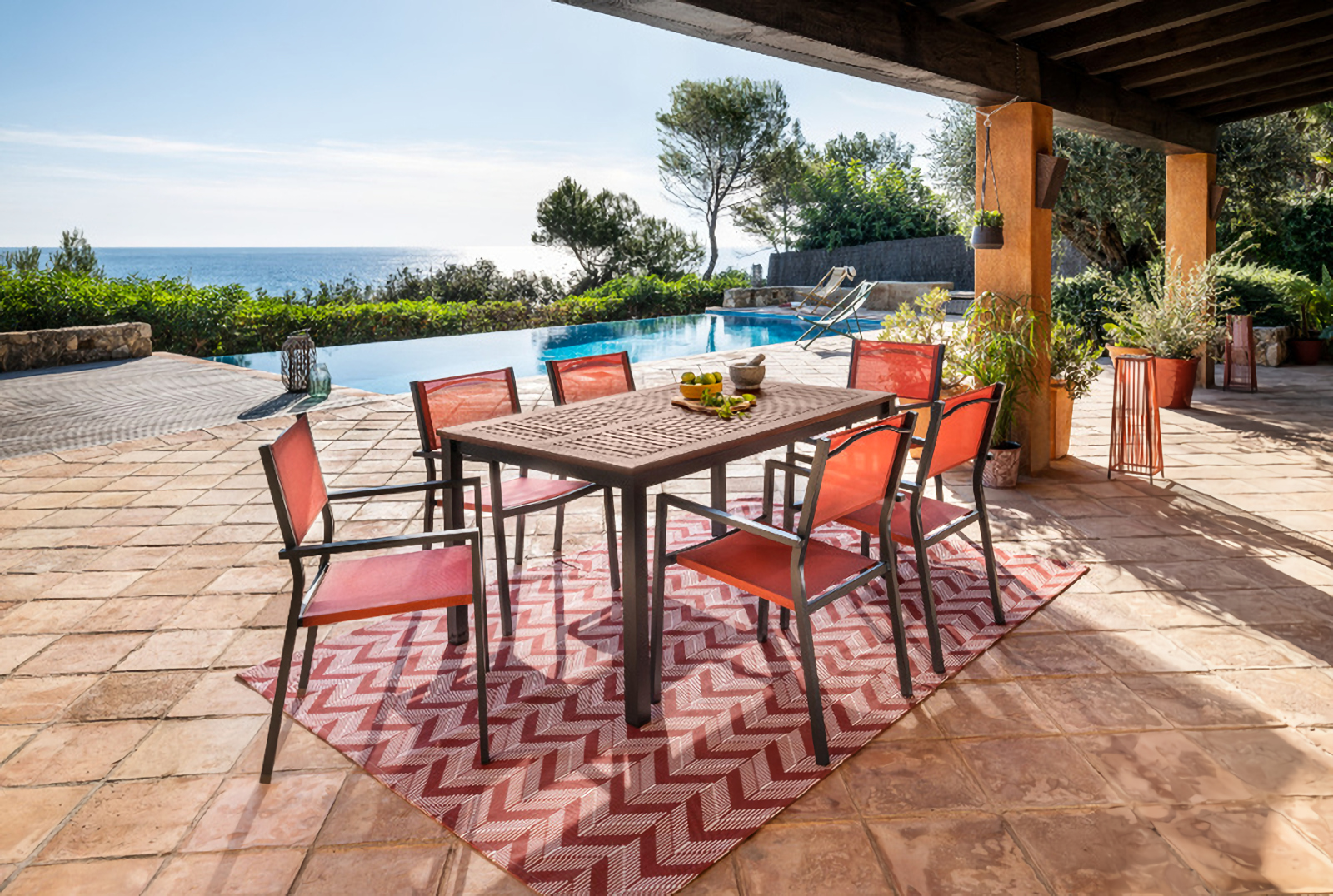terrasse avec mobilier GIFI terrasse avec mobilier GIFI