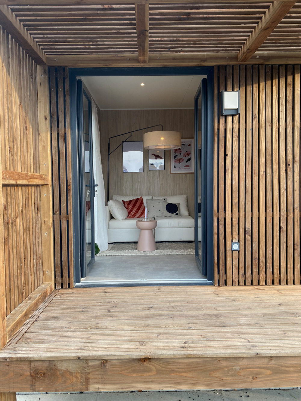 terrasse bois tiny house