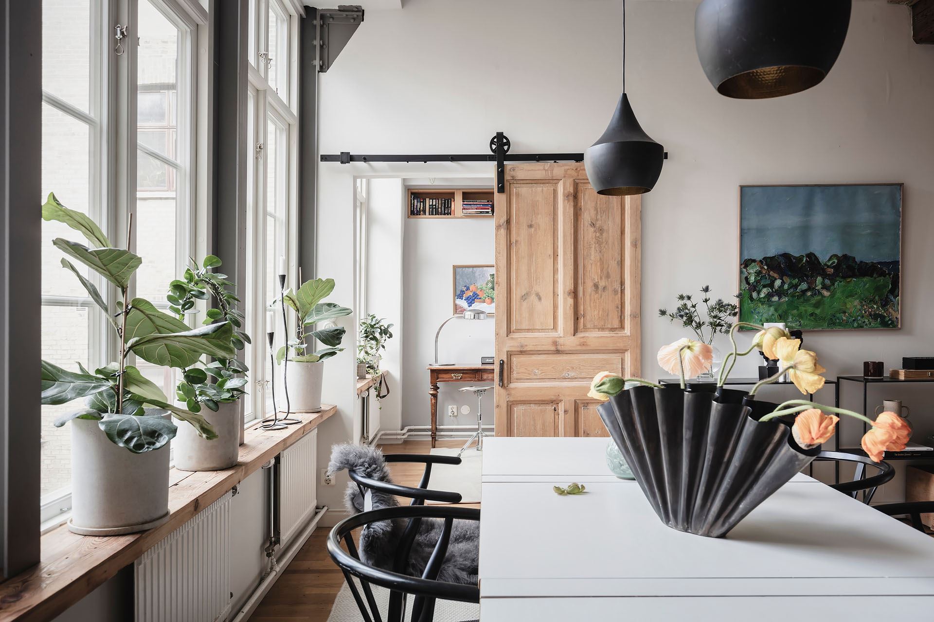 salle à manger décoration contemporaine