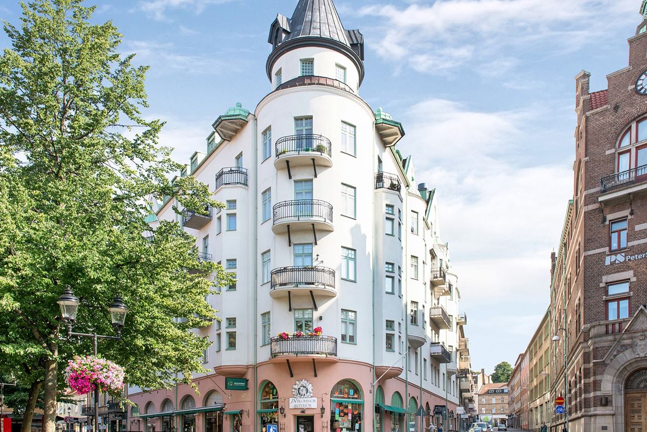 façade immeuble Art Nouveau Suède façade immeuble Art Nouveau Suède