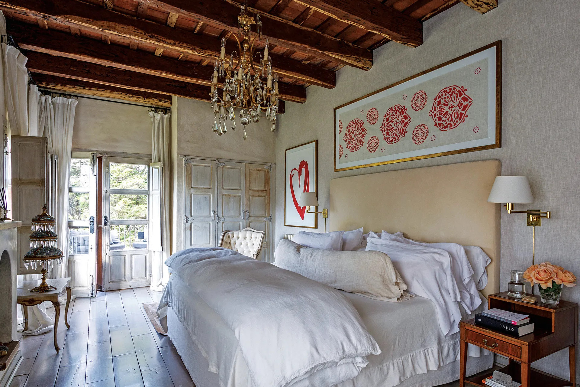 chambre avec poutres décoration rustique chic chambre avec poutres décoration rustique chic