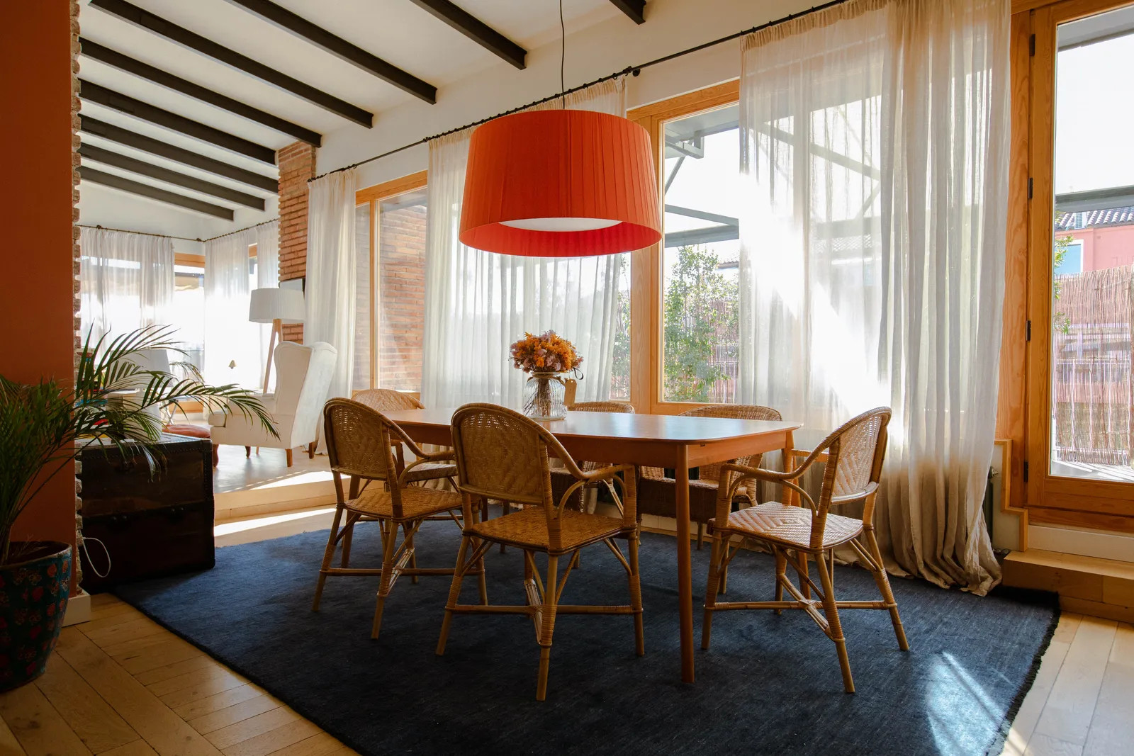 salle à manger décoration contemporaine