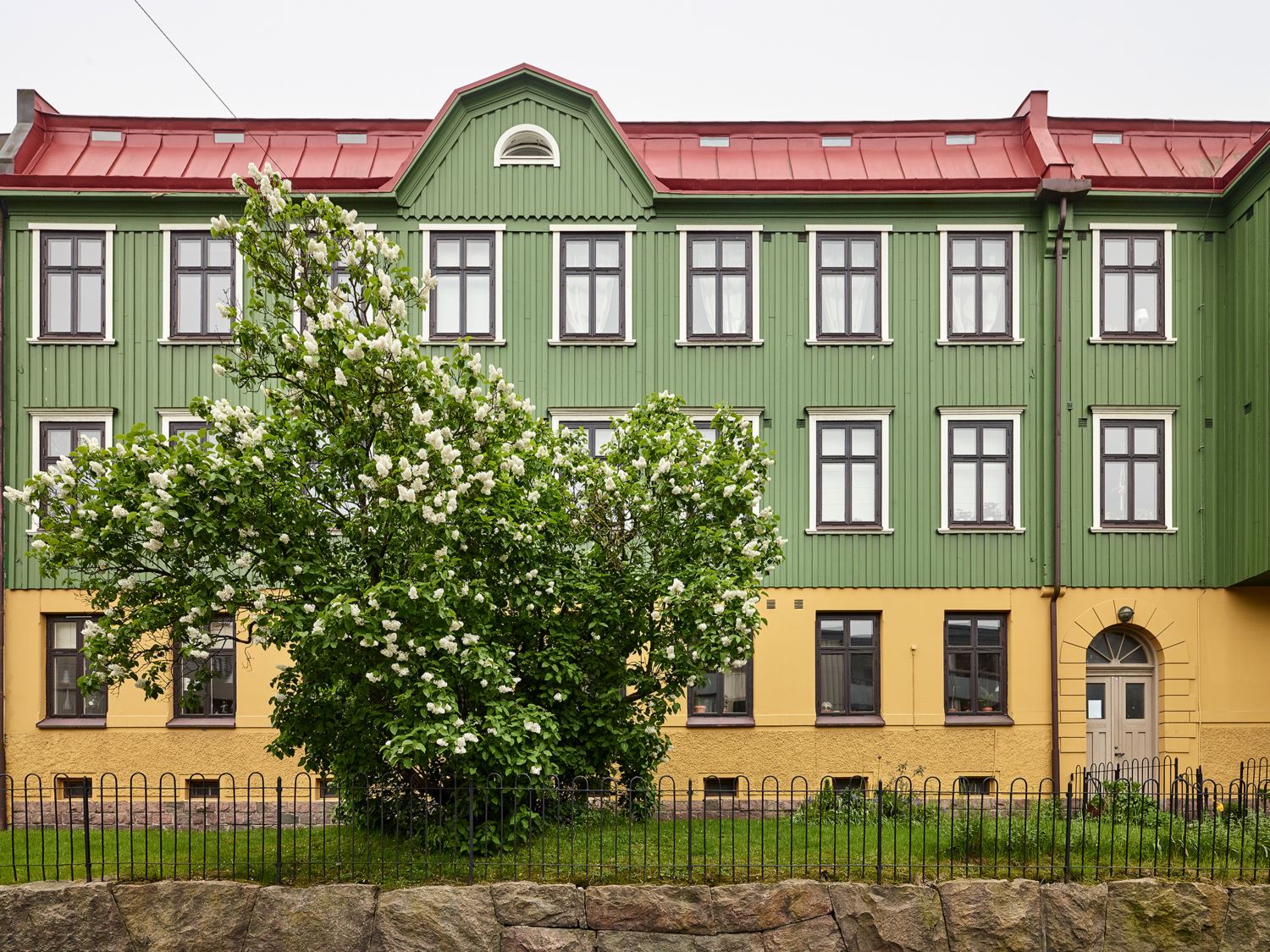 façade immeuble suède