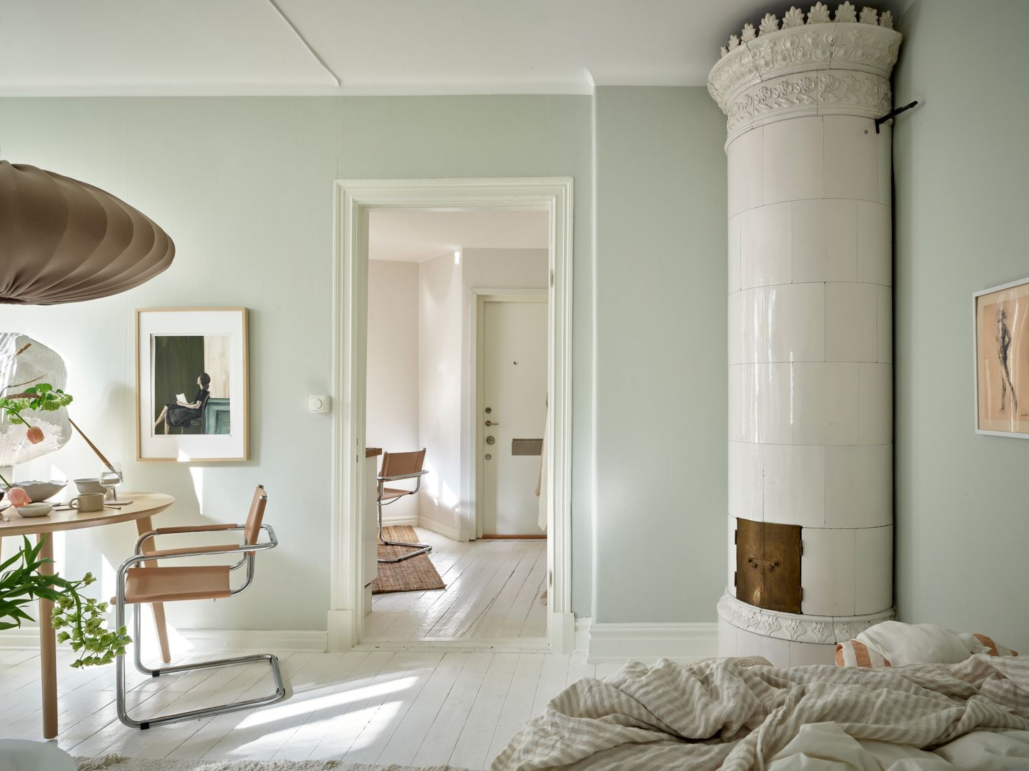 salon décoration pastel