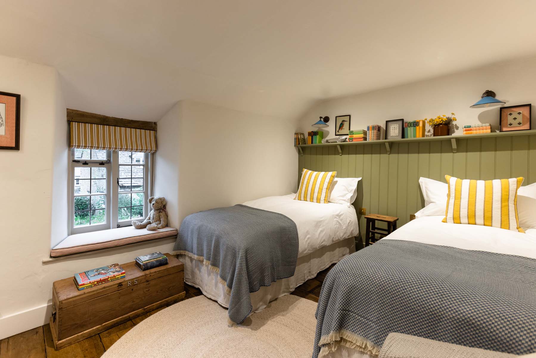 chambre double cottage anglais