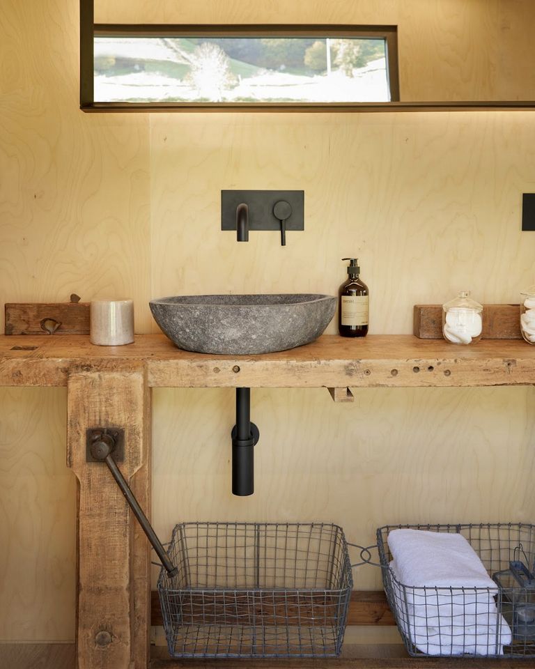 salle de bain rustique salle de bain rustique