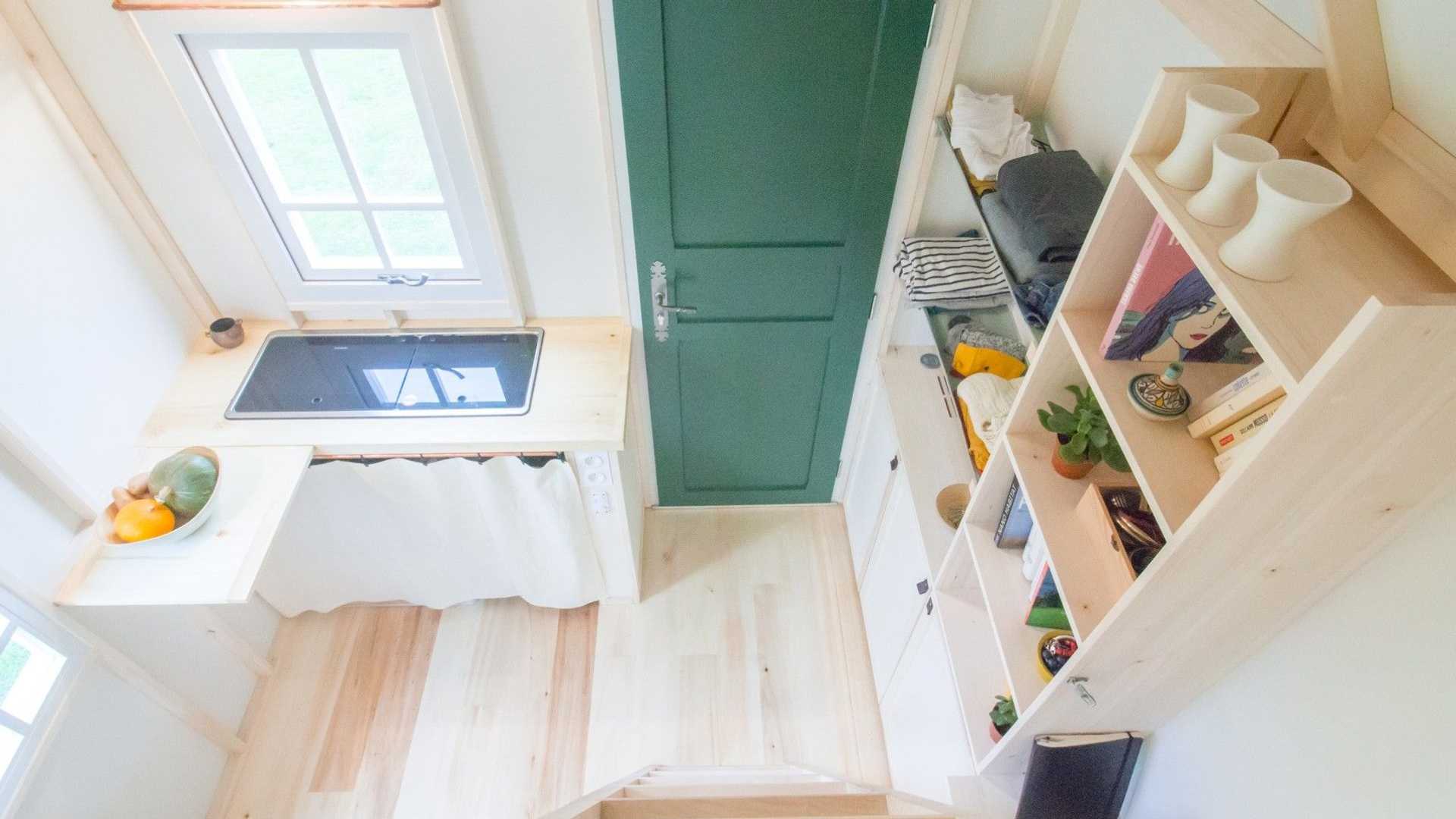 cuisineTiny House Cahute 8m2 cuisineTiny House Cahute 8m2