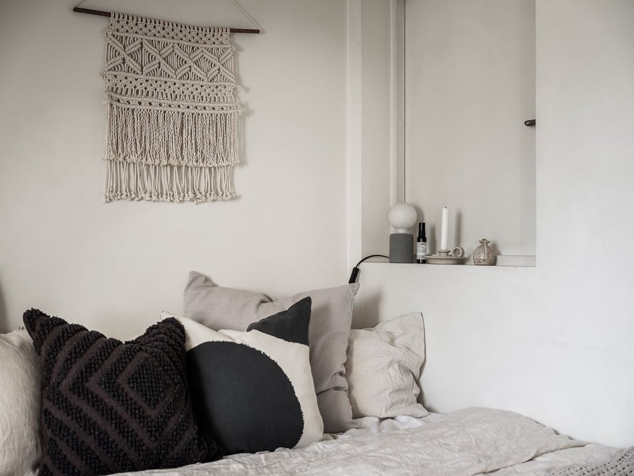 chambre avec macramé décoration scandinave chambre avec macramé décoration scandinave