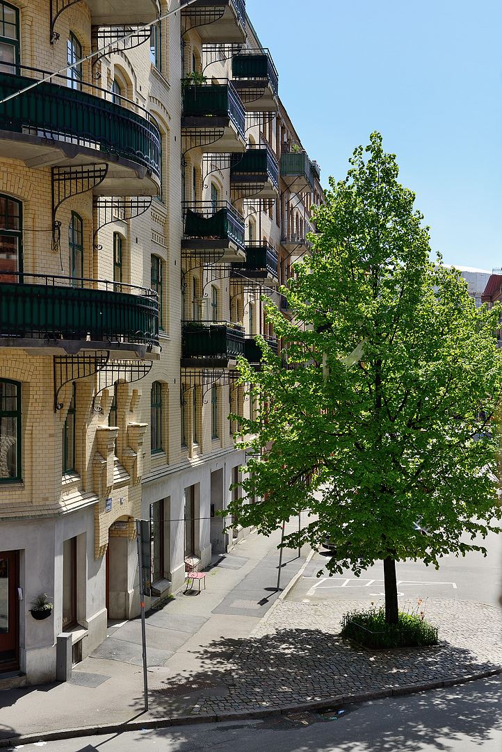 façade immeuble briques jaunes façade immeuble briques jaunes