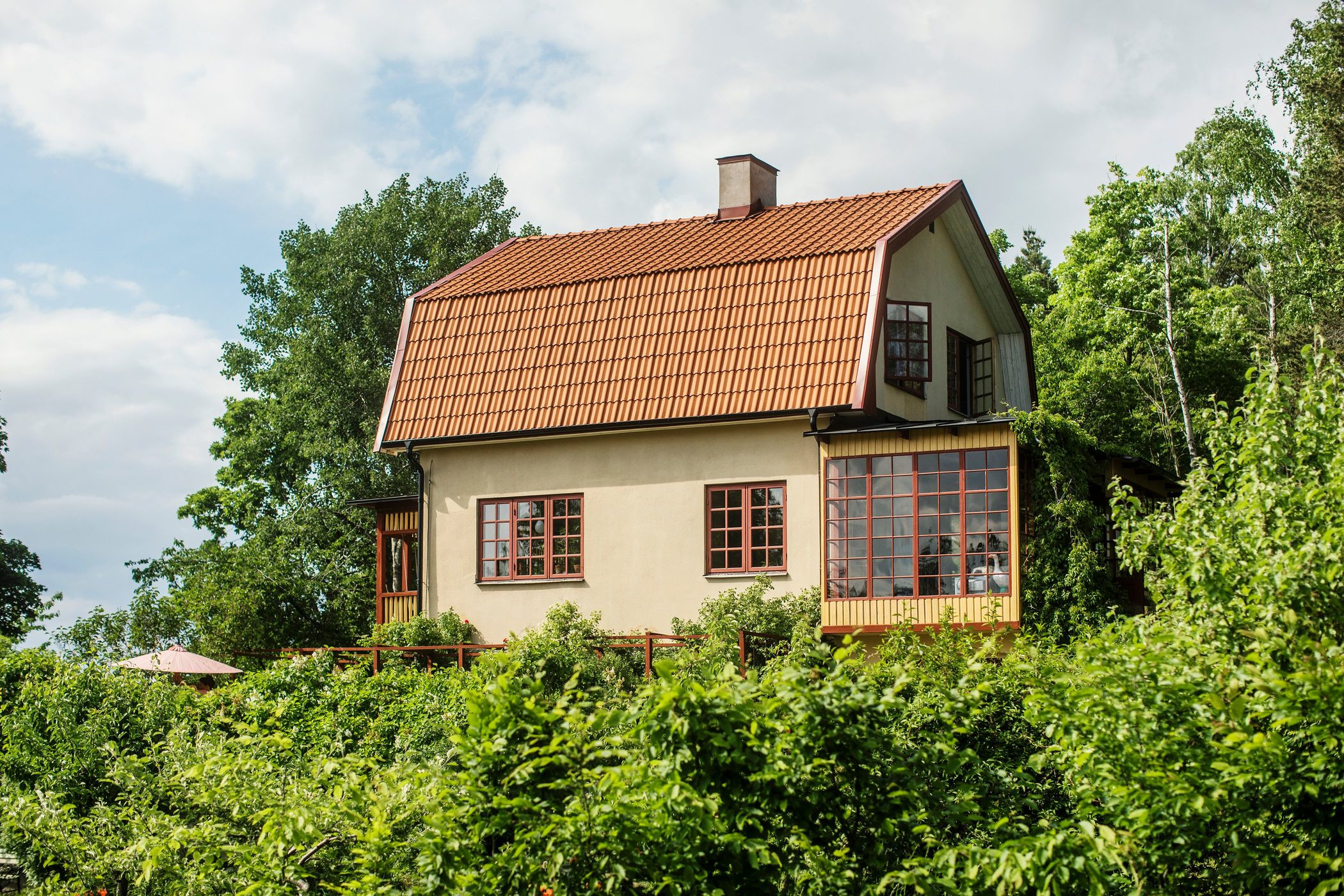 façade maison en bois centenaire