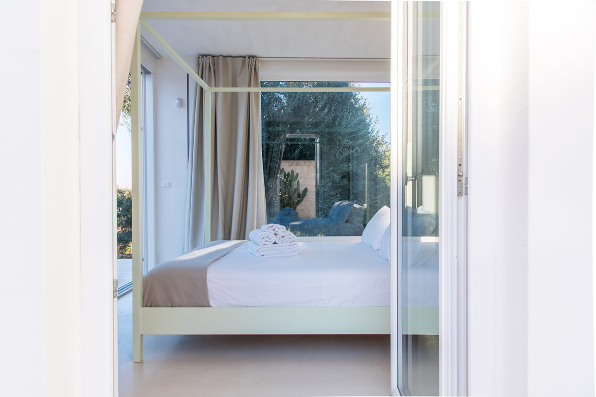 chambre avec lit à baldaquin design maison contemporaine chambre avec lit à baldaquin design maison contemporaine