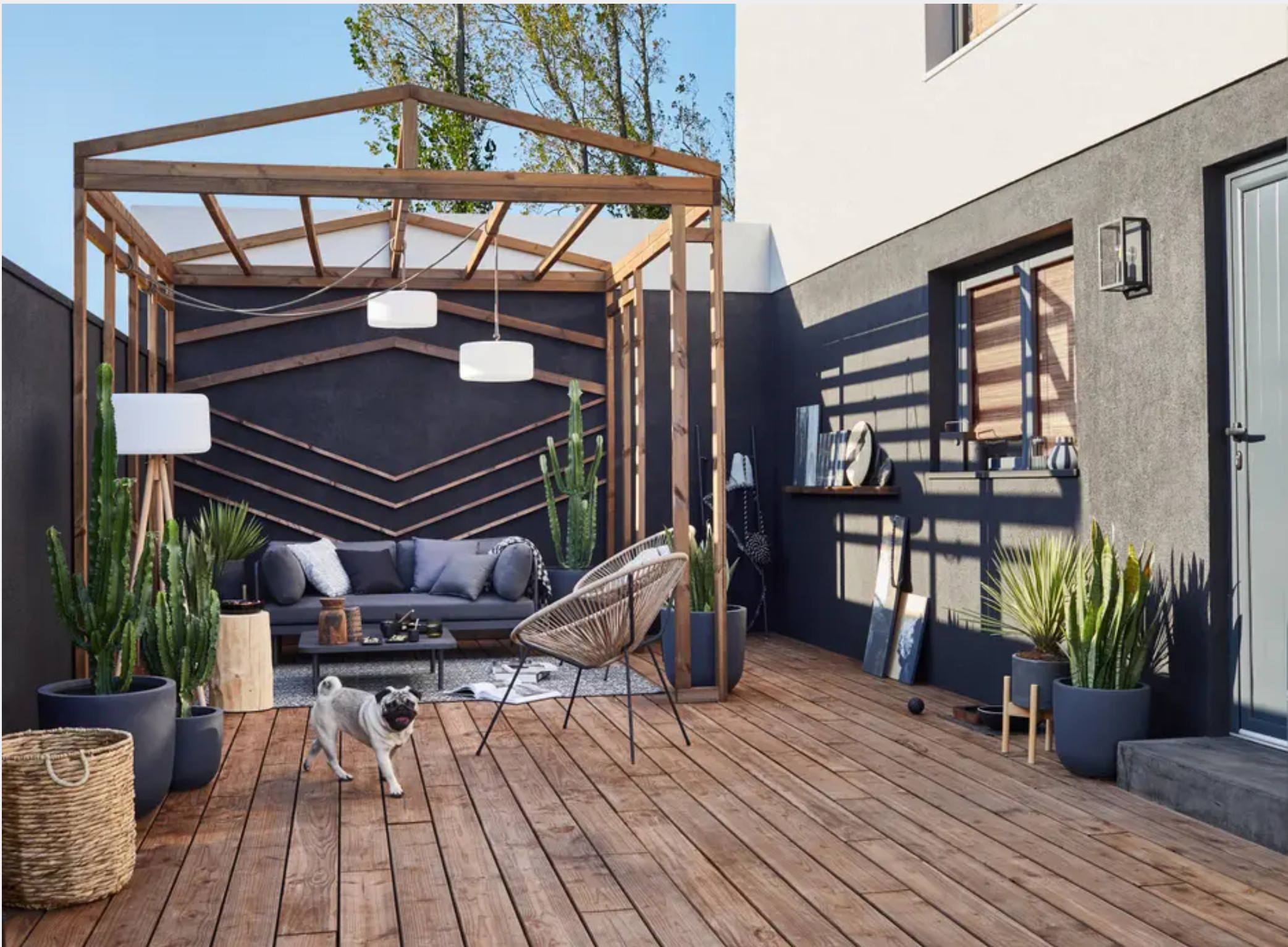 terrasse design avec pergola terrasse design avec pergola