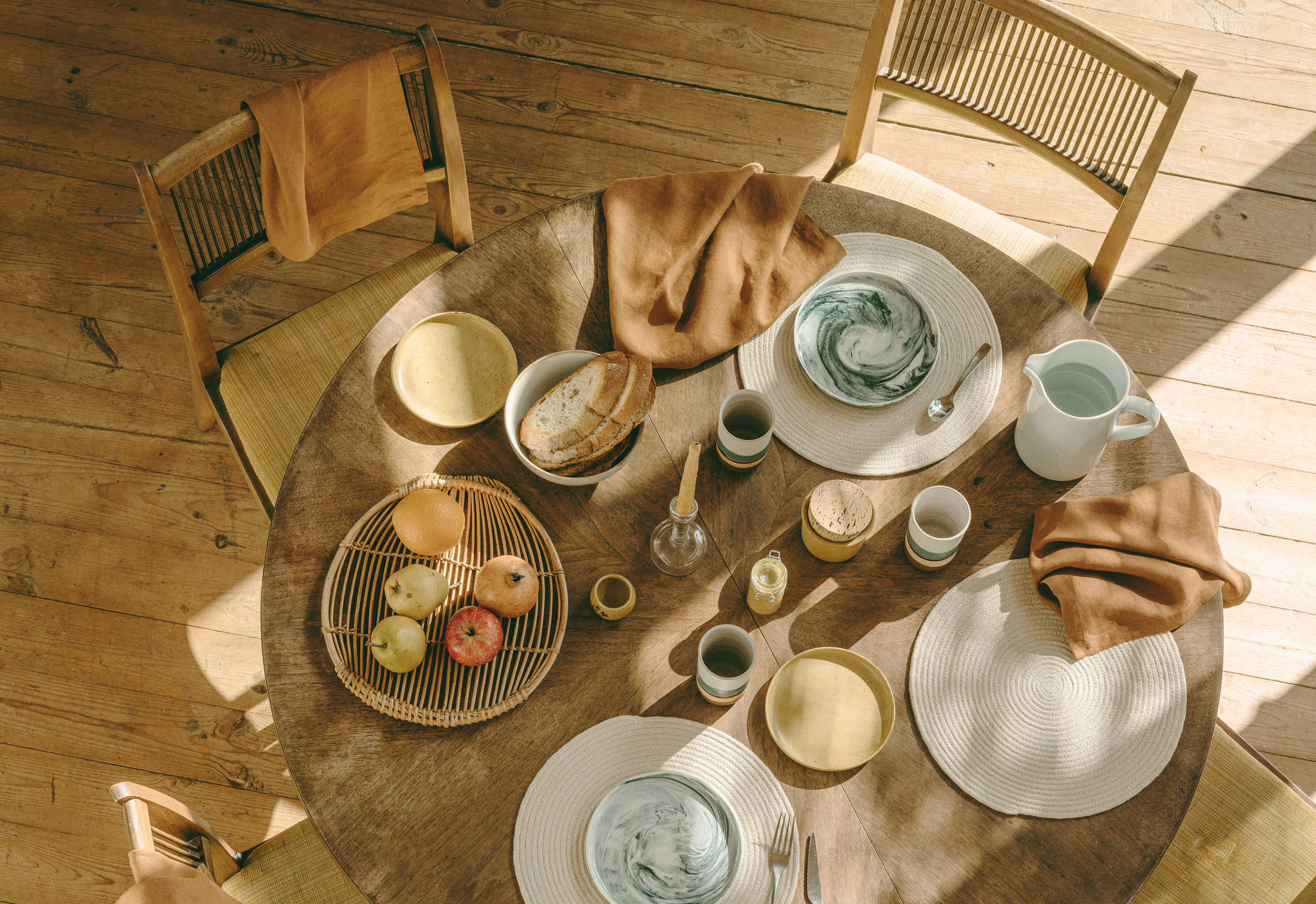 salle à manger décoration naturelle Mango Home salle à manger décoration naturelle Mango Home