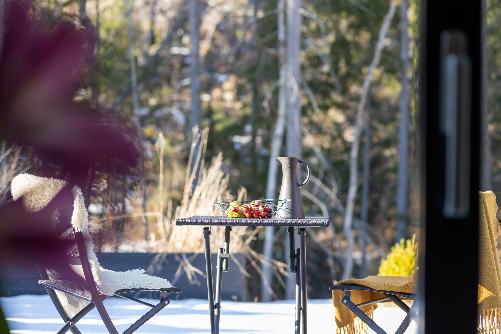 terrasse sur arbres