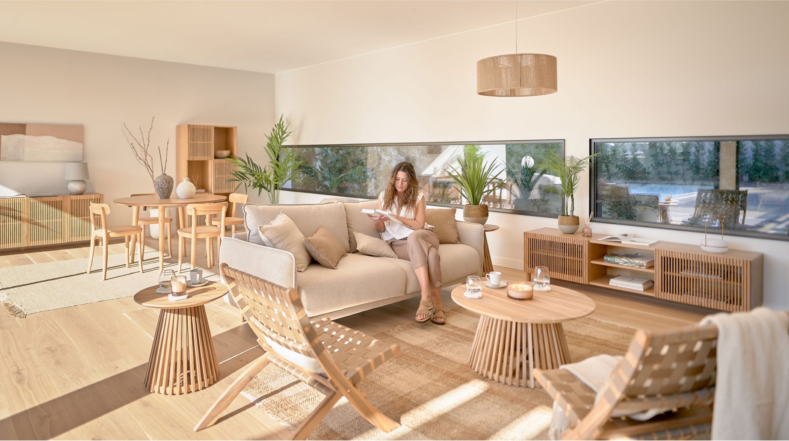 salon décoration naturelle Kave Home salon décoration naturelle Kave Home