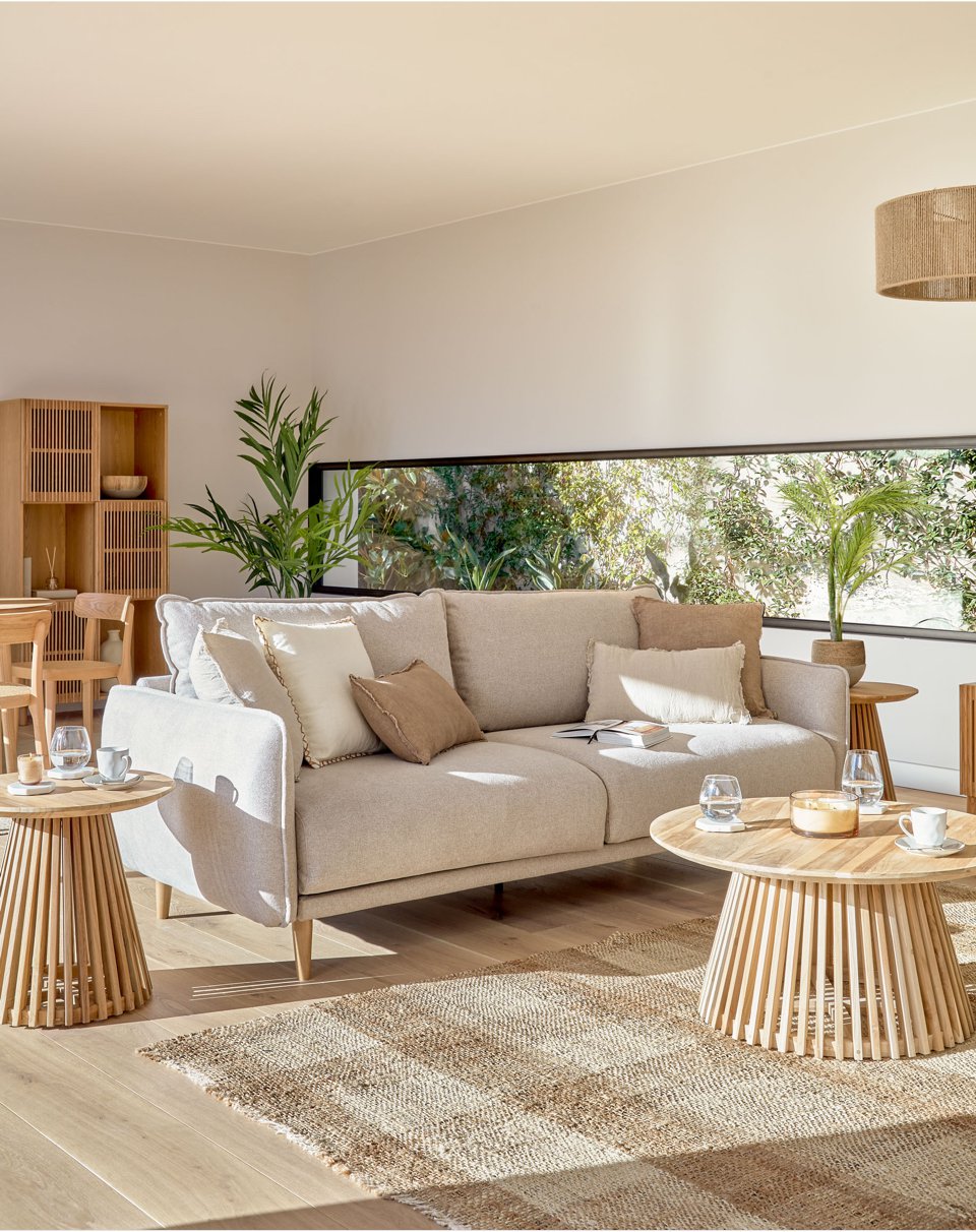 salon décoration naturelle Kave Home salon décoration naturelle Kave Home