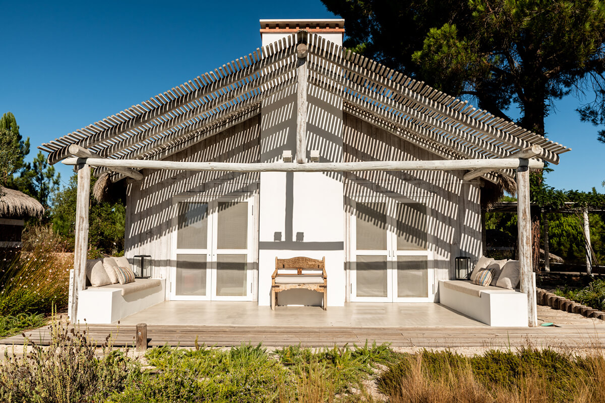 terrasse maison Comporta