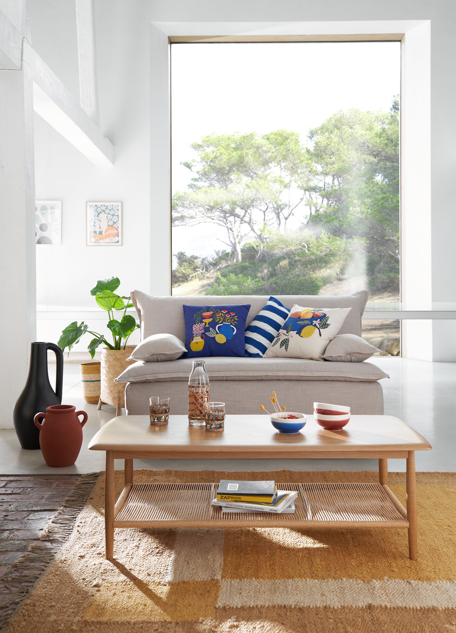 salon design et coloré La Redoute Intérieurs 2022