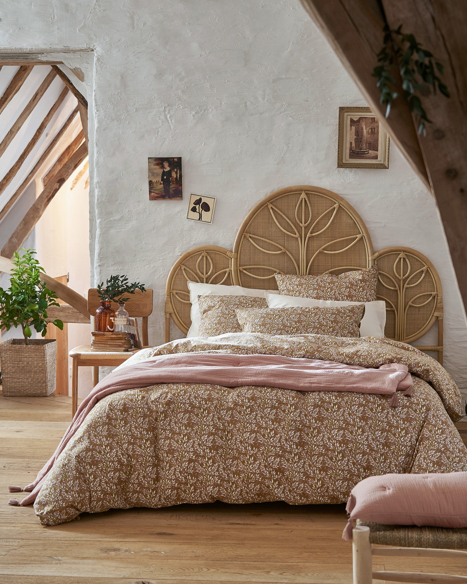 chambre avec poutres