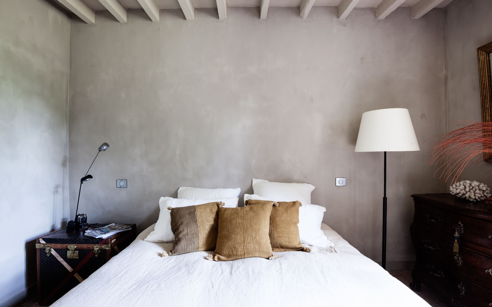 chambre décoration rustique chic