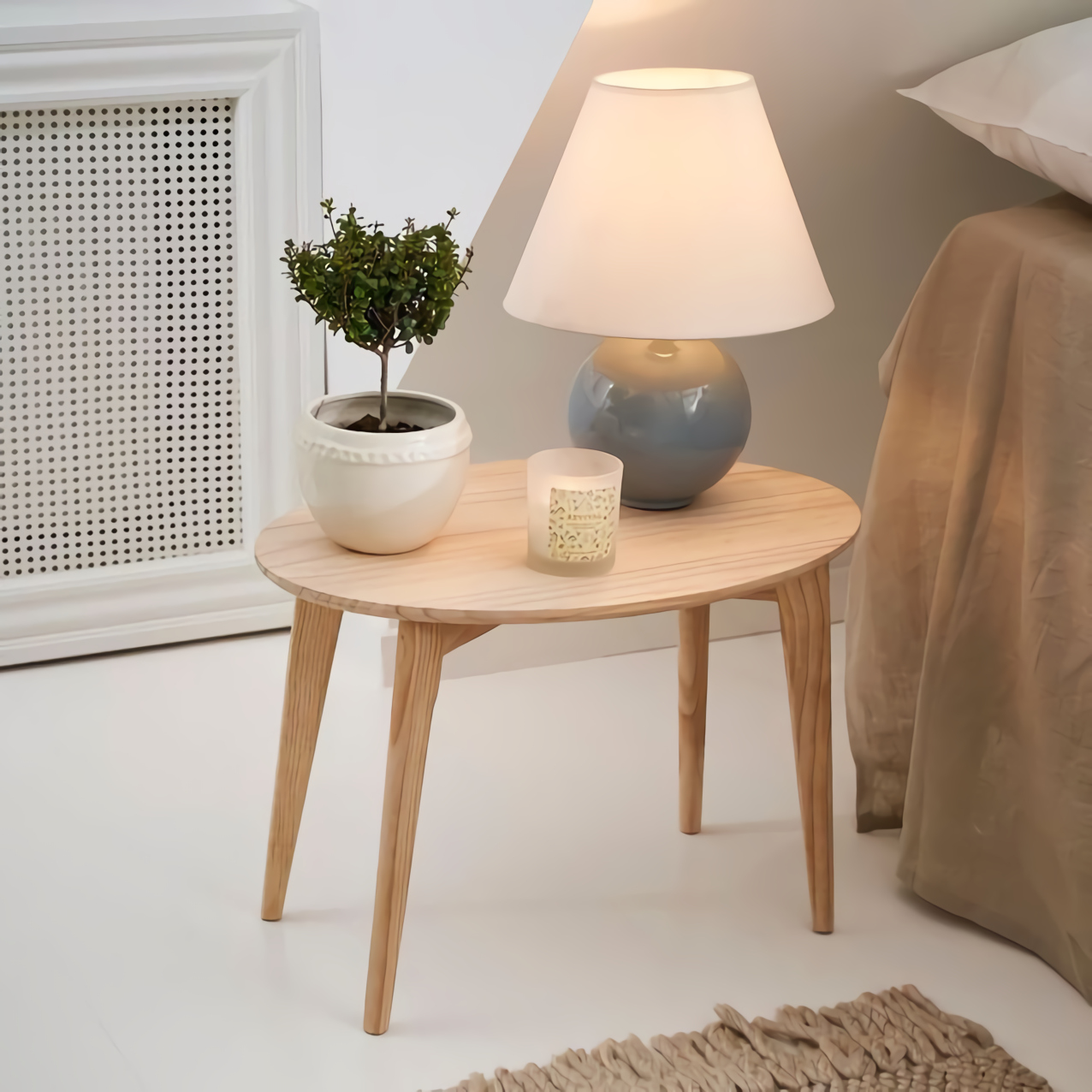 table basse bois clair