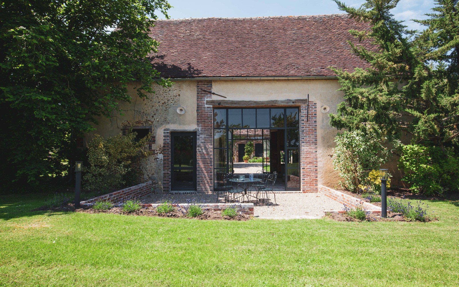 maison de campagne rénovée