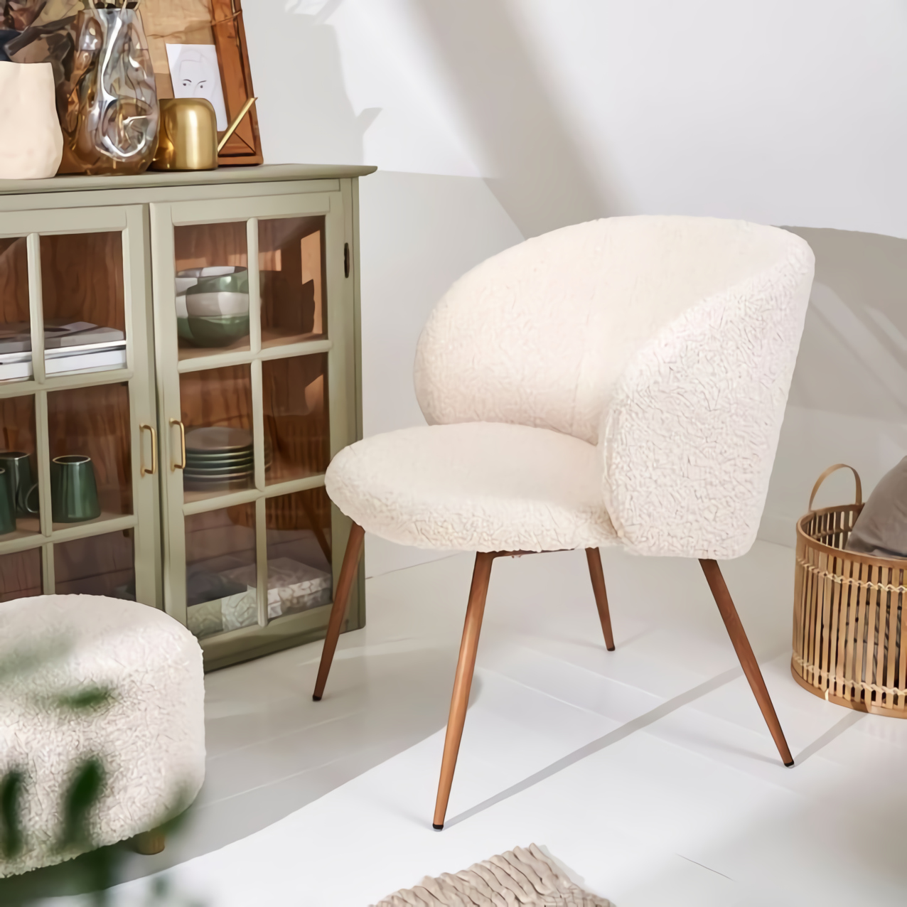 fauteuil bouclé Sostrene Grene 2022