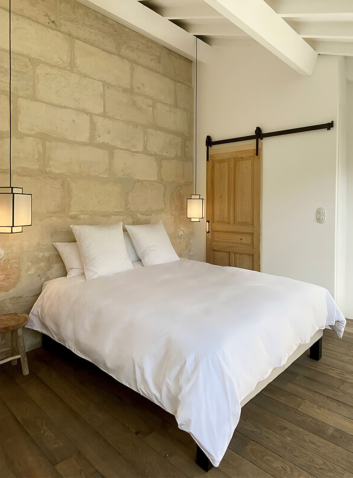 chambre maison en pierres rénovée chambre maison en pierres rénovée