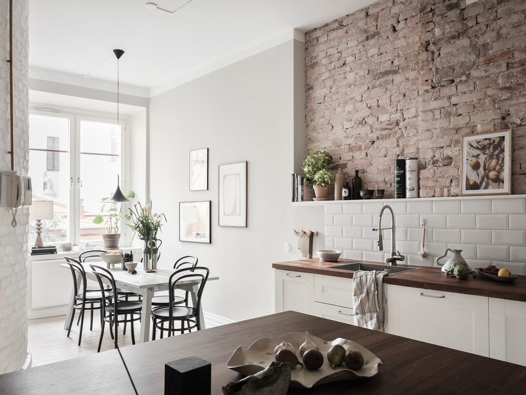 cuisine et salle à manger décoration scandinave