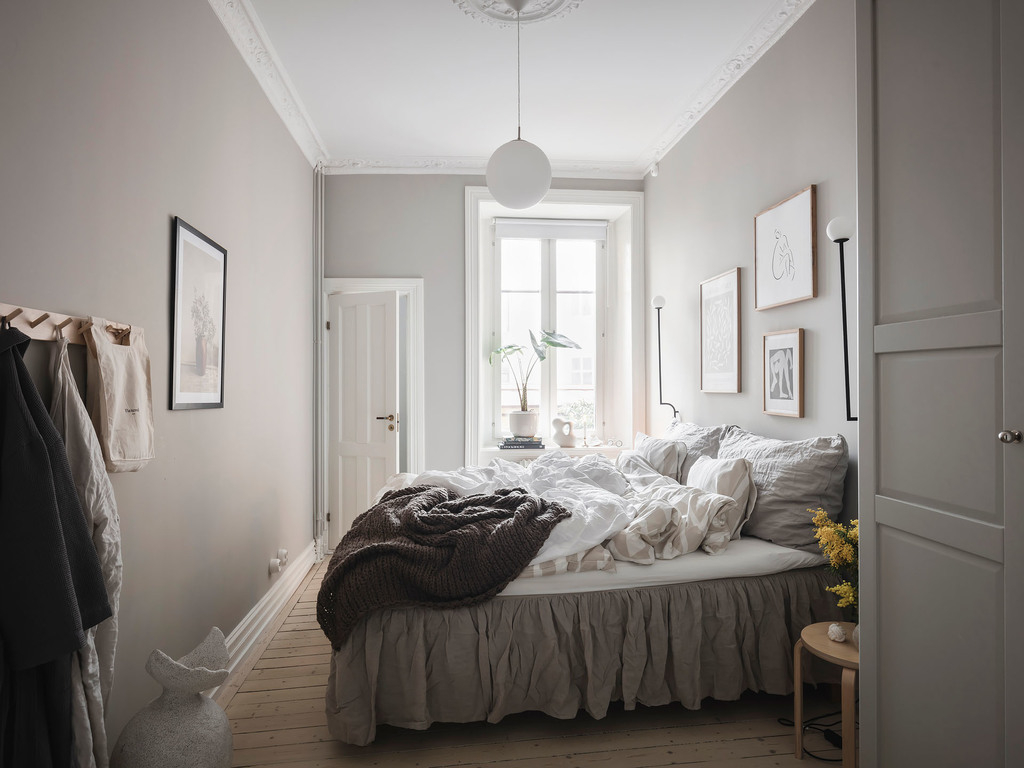 chambre décoration scandinave