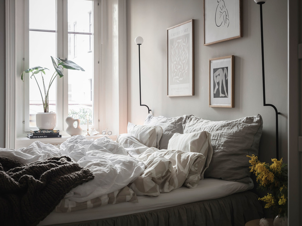 chambre décoration scandinave